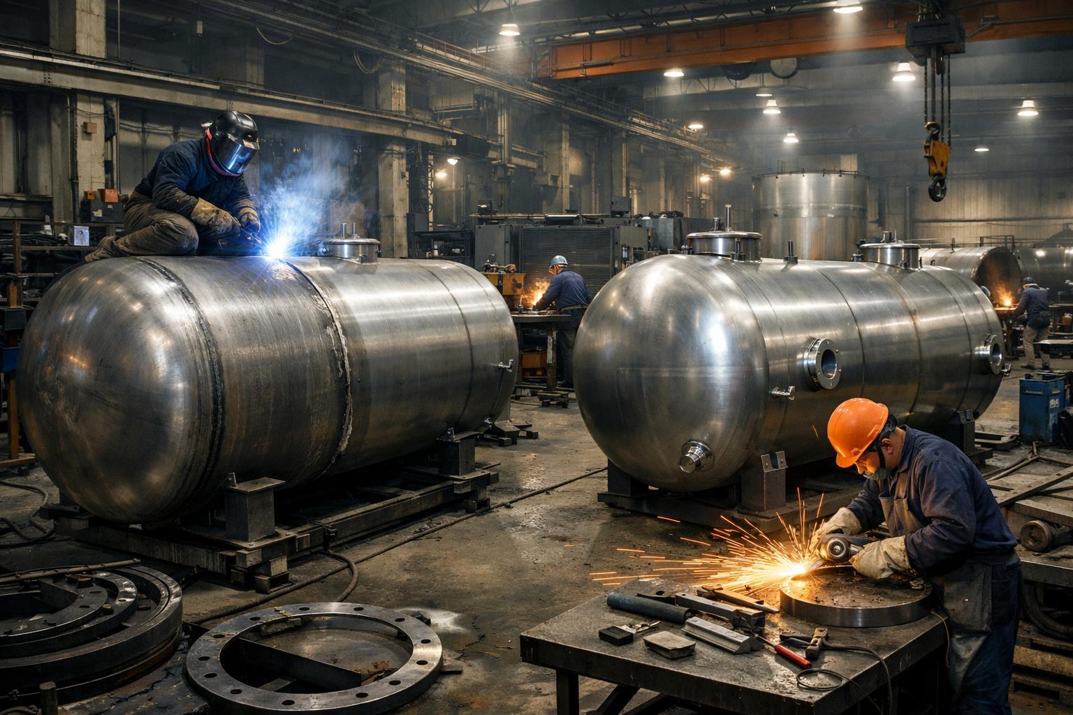 Производство ёмкостей из металла